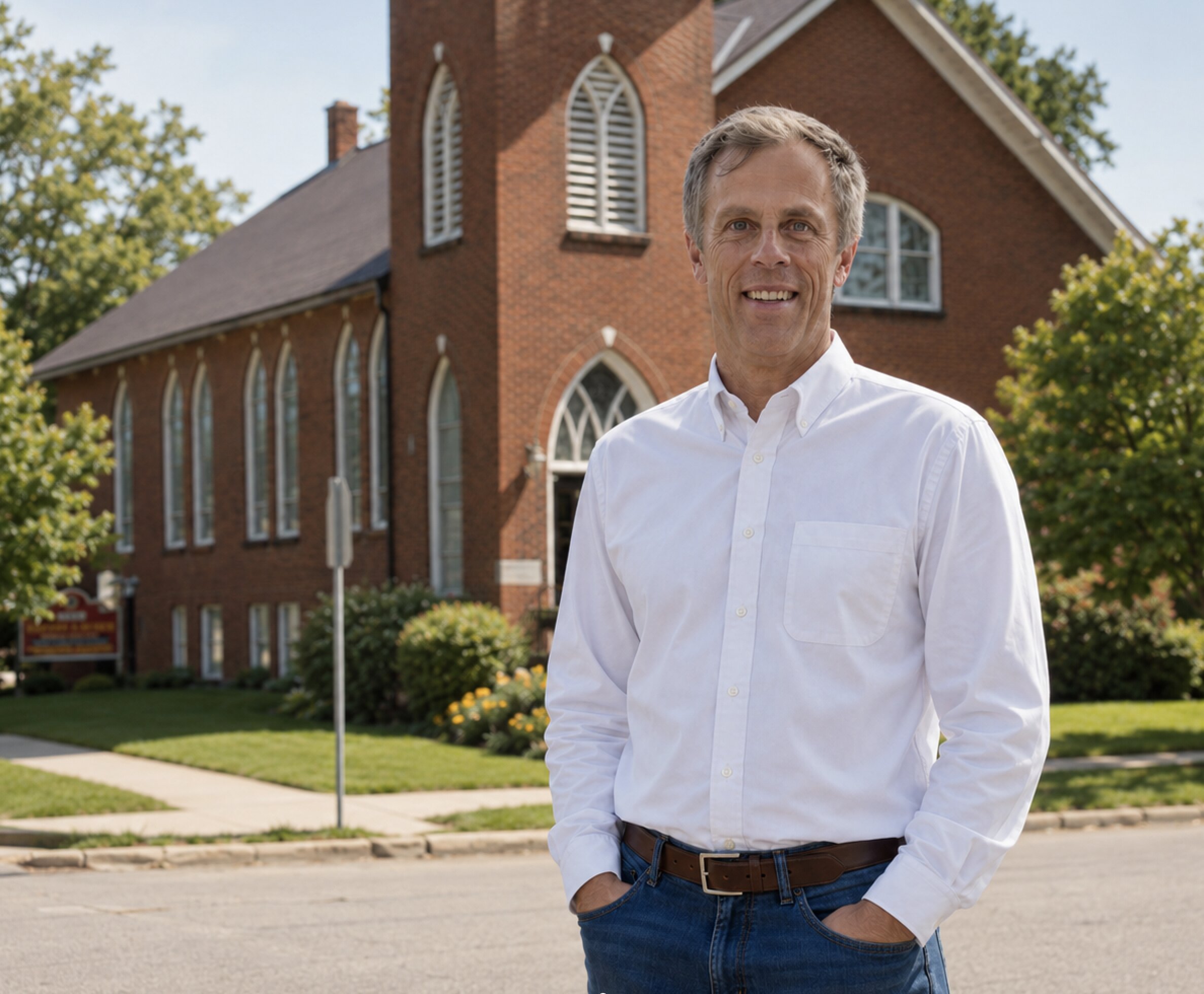 Portrait of Pastor Bob Leverton